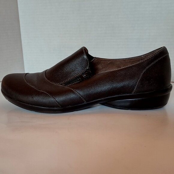 Natural Soul All Thru Comfort Black Zip Up Women's Loafer Bootie Shoe Size 11 - Picture 2 of 8